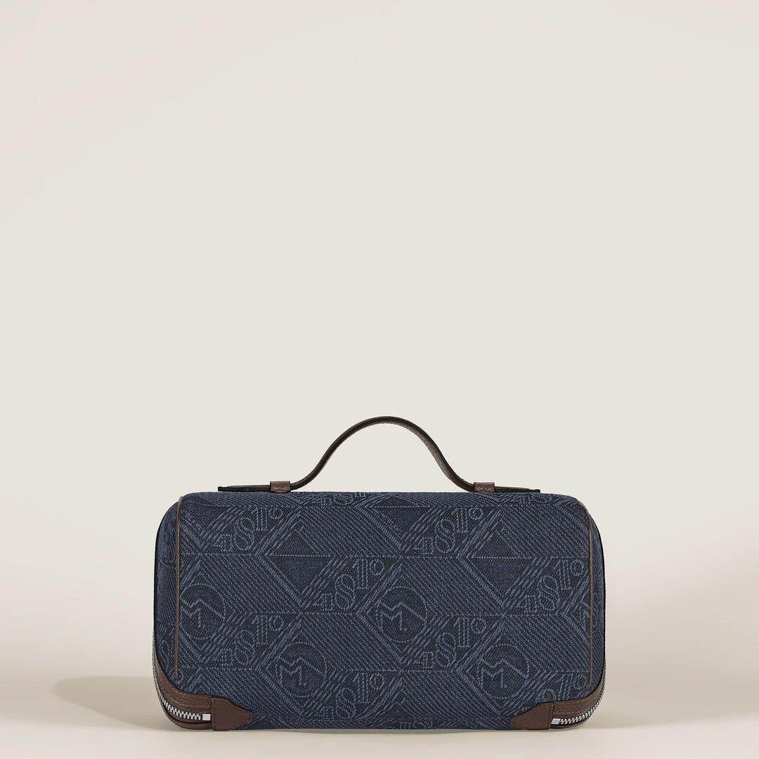 Montblanc Toiletry Case in 4810 Denim MB221502