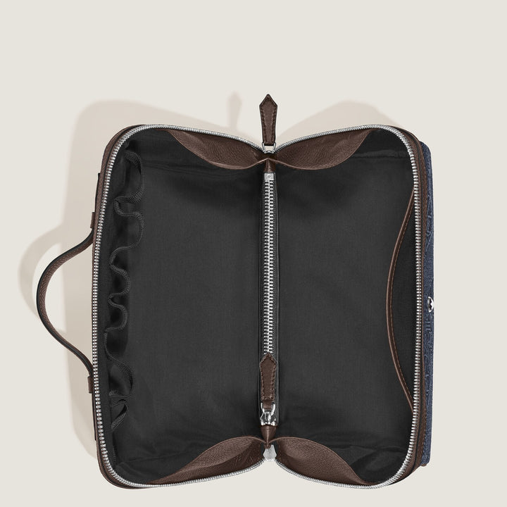 Montblanc Toiletry Case in 4810 Denim MB221502