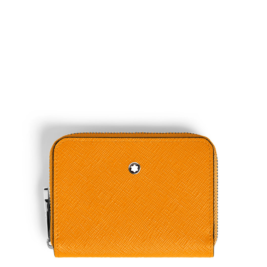Montblanc Mini Wallet 2cc with Zip in Sartorial Leather MB221504