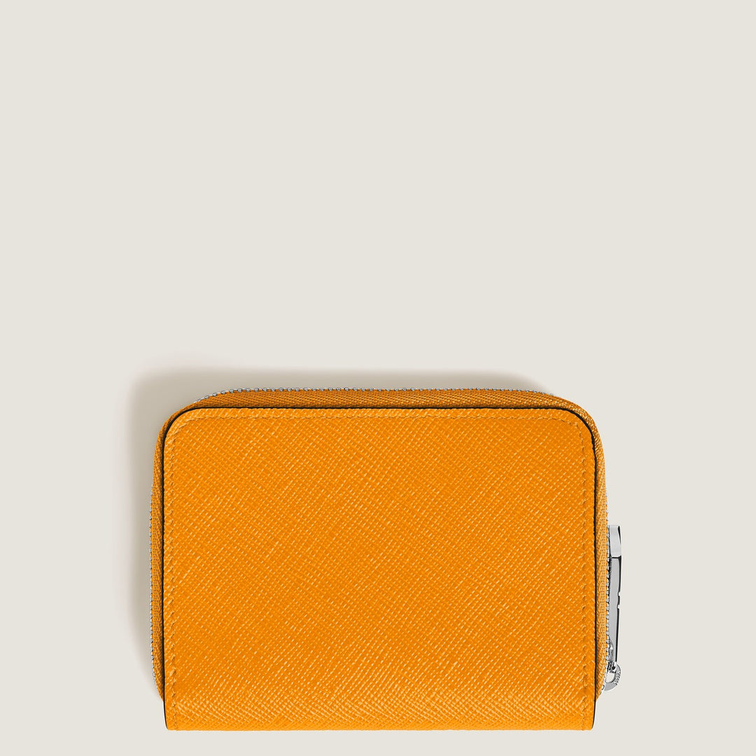 Montblanc Mini Wallet 2cc with Zip in Sartorial Leather MB221504