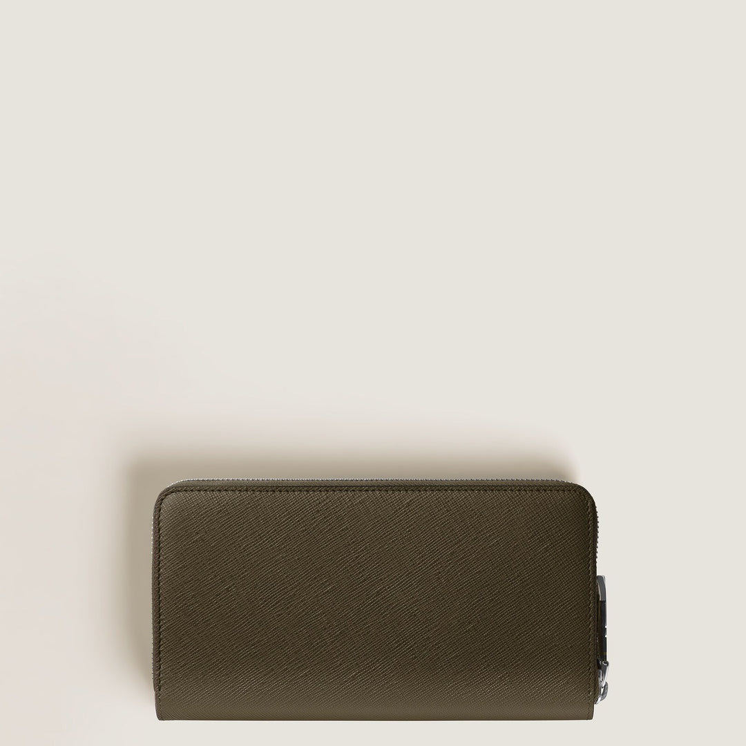 Montblanc Continental Wallet 12cc with zip in Sartorial Leather MB221506