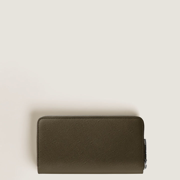 Montblanc Continental Wallet 12cc with zip in Sartorial Leather MB221506
