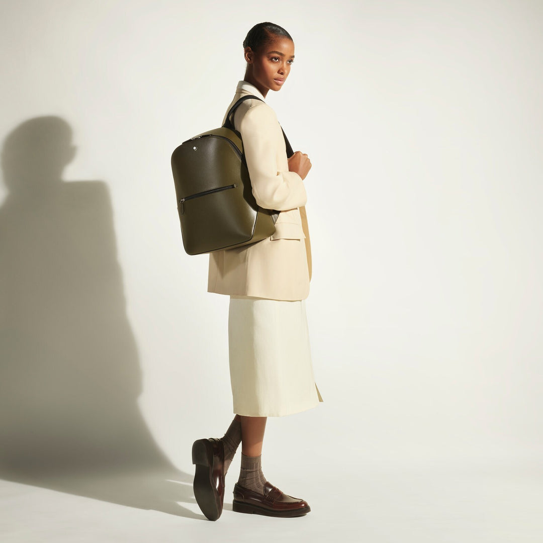 Montblanc Small Backpack in Sartorial Leather MB221544