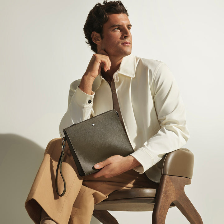 Montblanc Clutch in Sartorial Leather MB221566