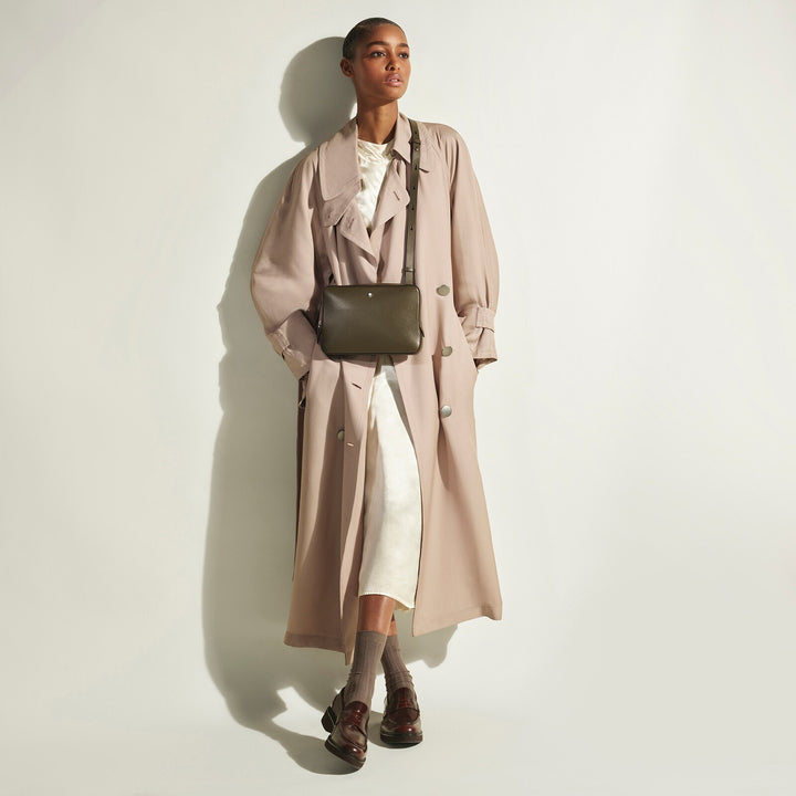 Montblanc Small Crossbody Bag in Sartorial Leather MB221574