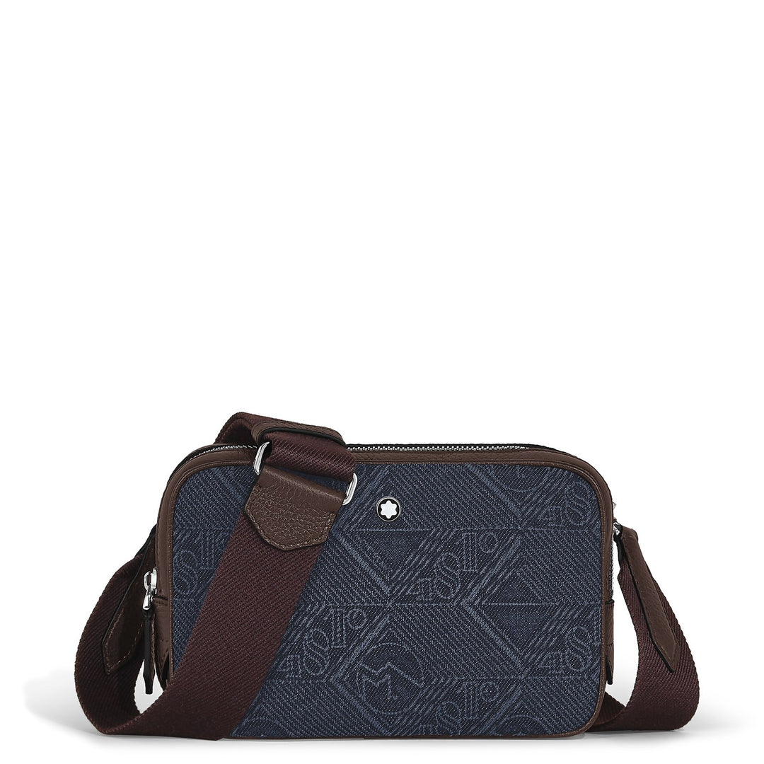 Montblanc Mini Crossbody Bag in 4810 Denim MB221590