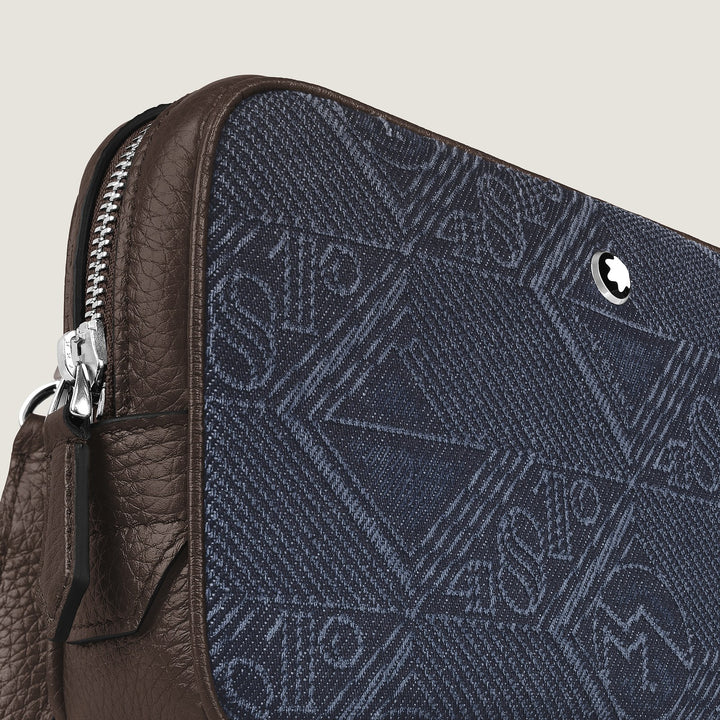 Montblanc Mini Crossbody Bag in 4810 Denim MB221590
