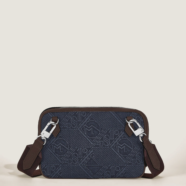Montblanc Mini Crossbody Bag in 4810 Denim MB221590