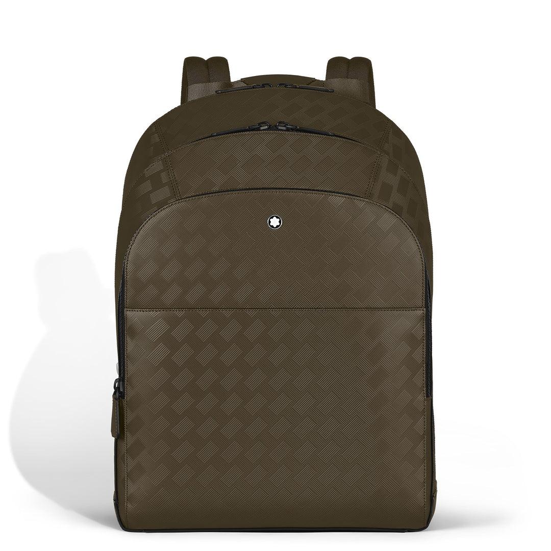 Montblanc Large Backpack with 3 Compartments in Extreme Leather MB221592