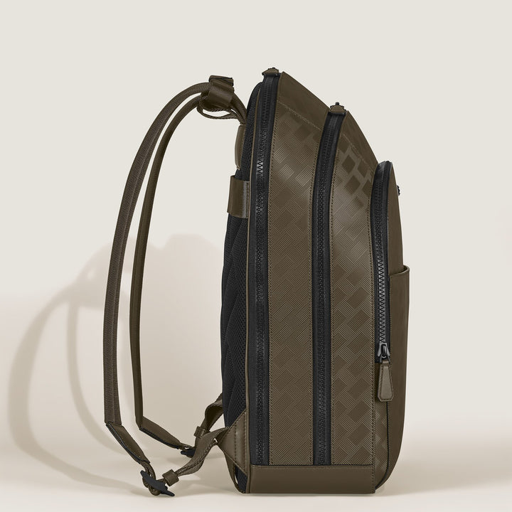 Montblanc Large Backpack with 3 Compartments in Extreme Leather MB221592