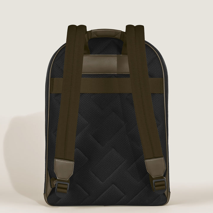 Montblanc Large Backpack with 3 Compartments in Extreme Leather MB221592