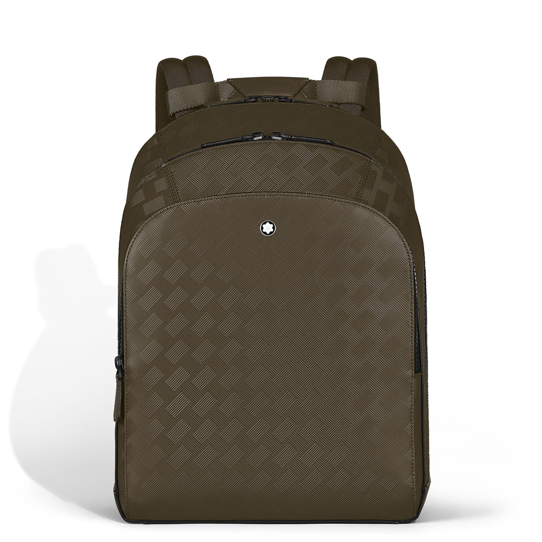 Montblanc Medium Backpack with 3 Compartments in Extreme Leather MB221594