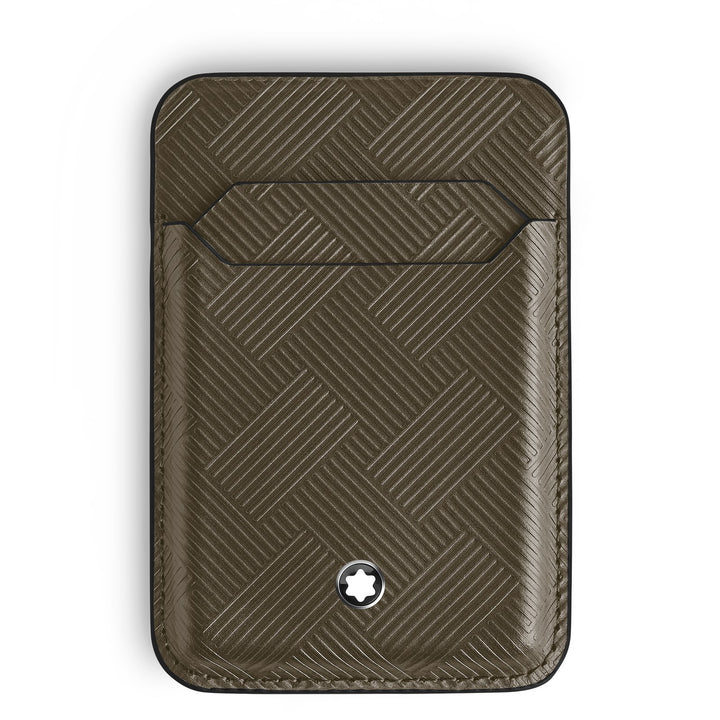 Montblanc Card Holder 2cc for iPhone with MagSafe in Extreme Leather MB221634