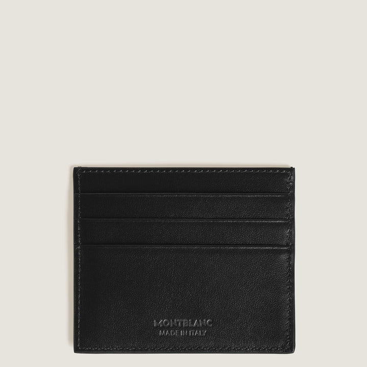 Montblanc Card Holder 6cc in Meisterstück Leather MB221664