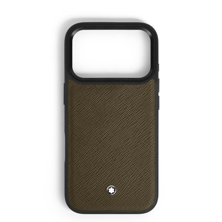 Montblanc Hardshell Case for iPhone 17 Pro in Sartorial Leather MB221714