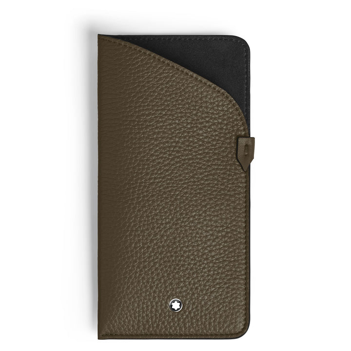 Montblanc Eyewear Pouch in Grain Leather MB221847