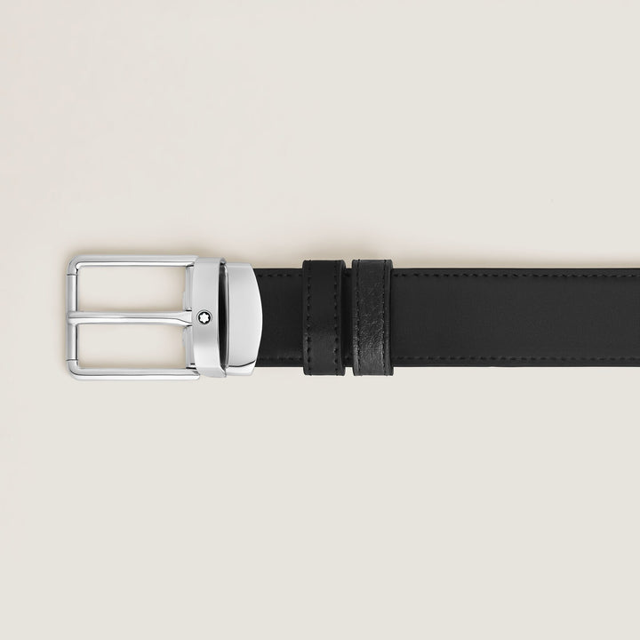 Montblanc Everyday 30 mm Reversible Belt in Grain Leather MB222181