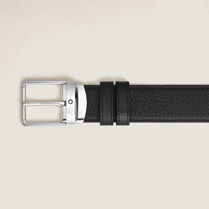 Montblanc Everyday 35 mm Reversible Belt in Grain Leather MB222183