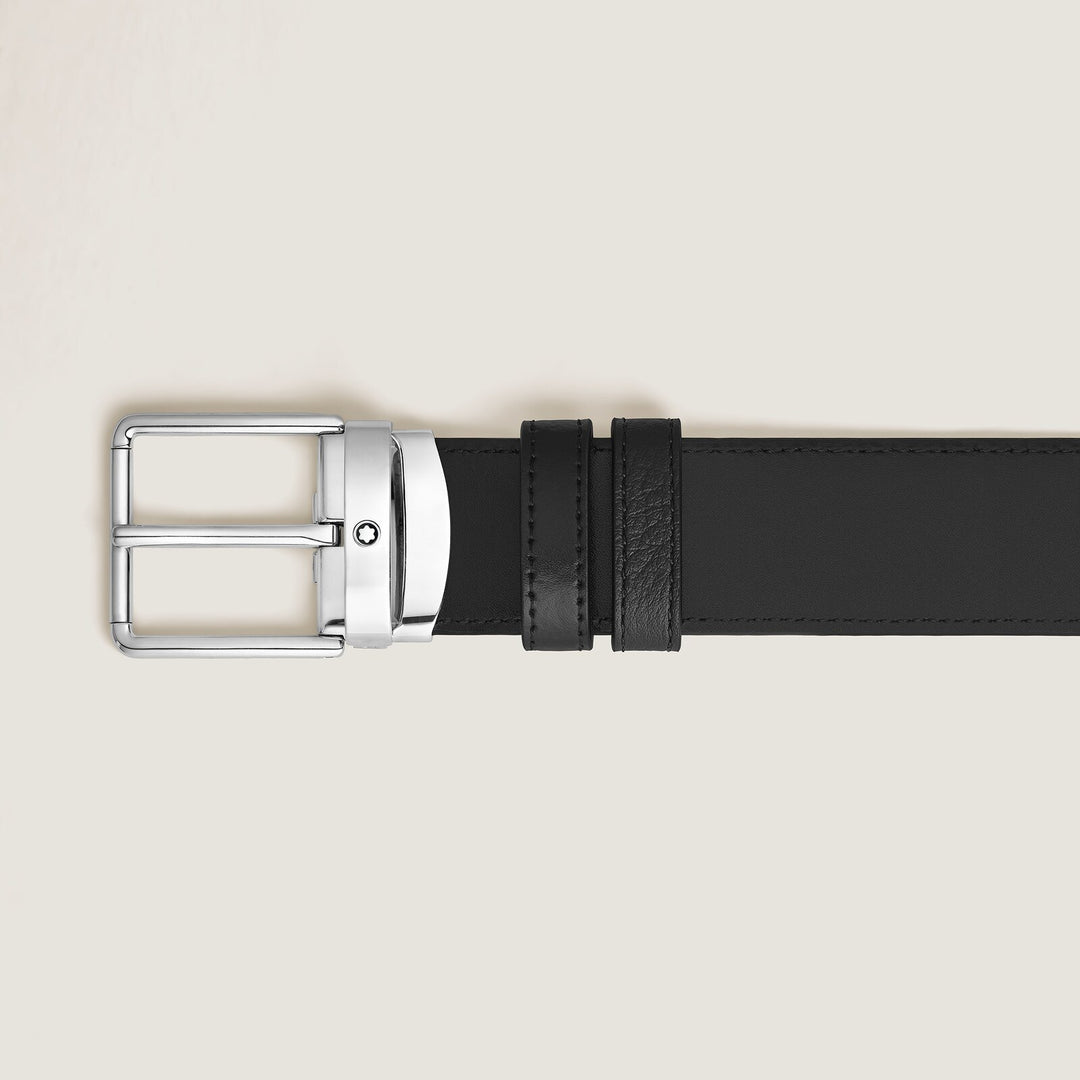 Montblanc Everyday 35 mm Reversible Belt in Grain Leather MB222183