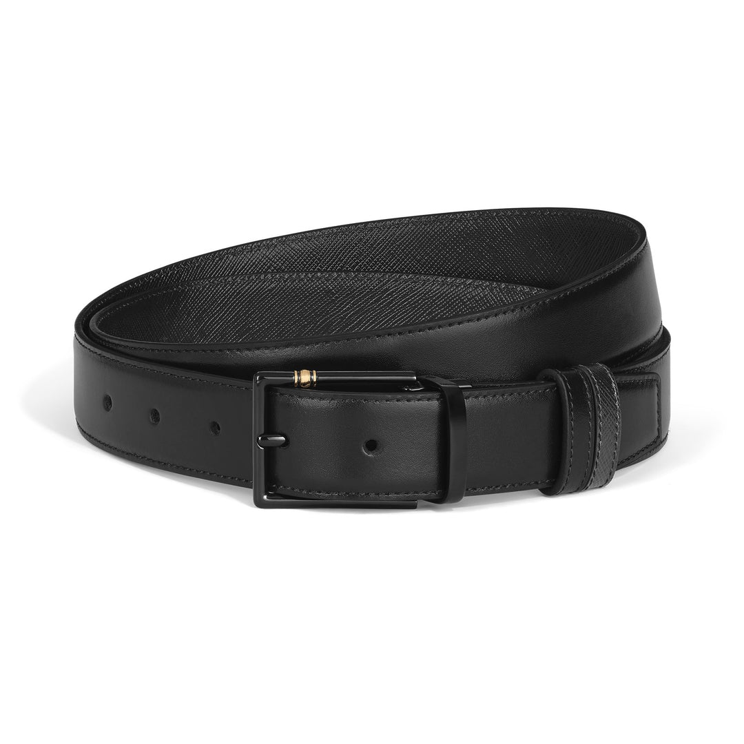 Montblanc 30 mm Reversible Belt in Leather with Rectangular Meisterstück Buckle MB222209
