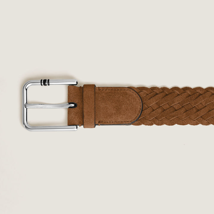 Montblanc 35 mm Belt in Suede with Square Meisterstück Buckle L MB222259