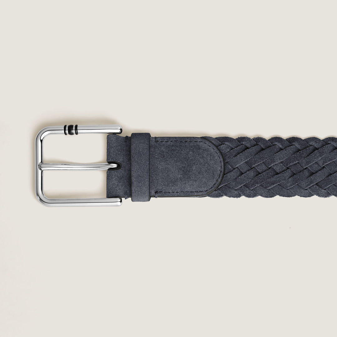 Montblanc 35 mm Belt in Suede with Square Meisterstück Buckle L MB222263