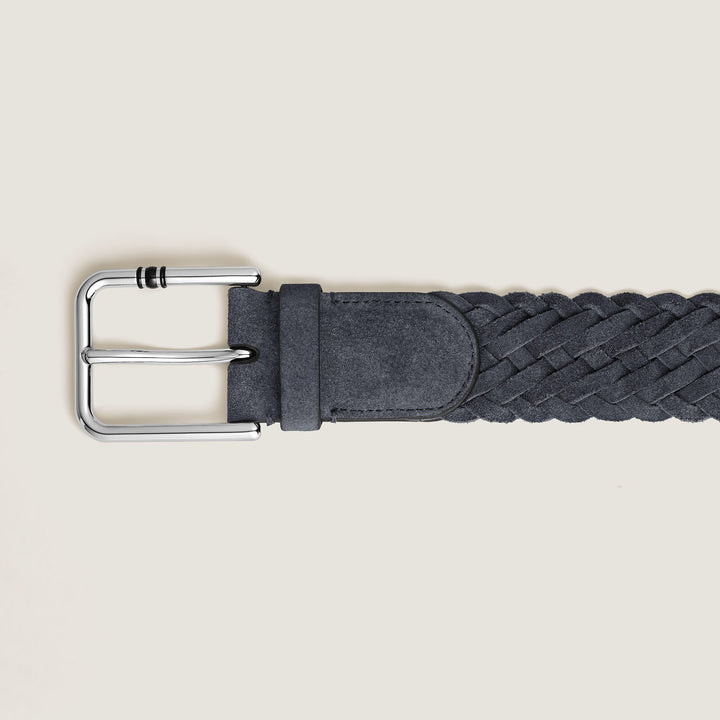Montblanc 35 mm Belt in Suede with Square Meisterstück Buckle L MB222263