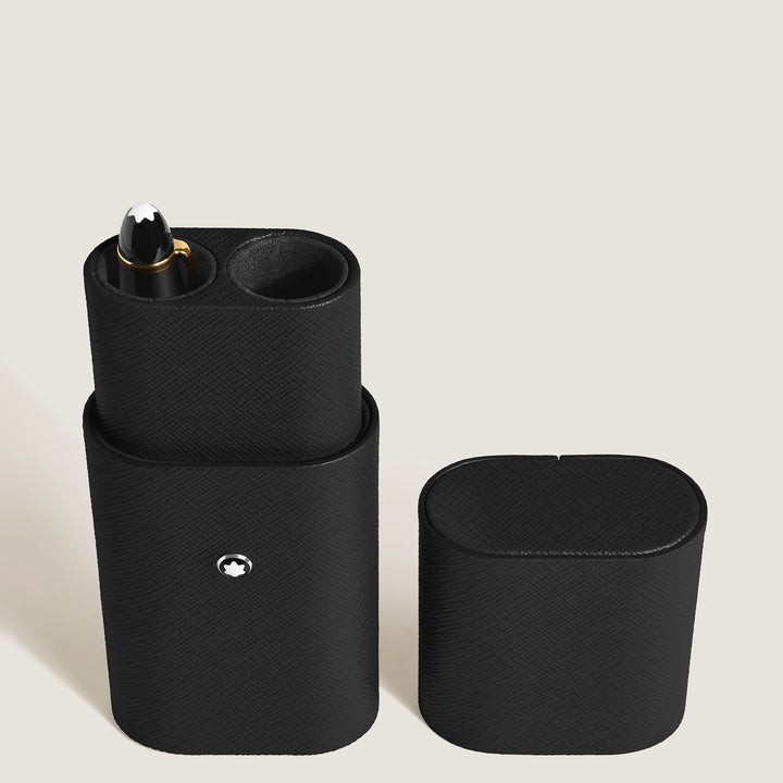 Montblanc 2-Pen Pouch in Sartorial Leather MB222340