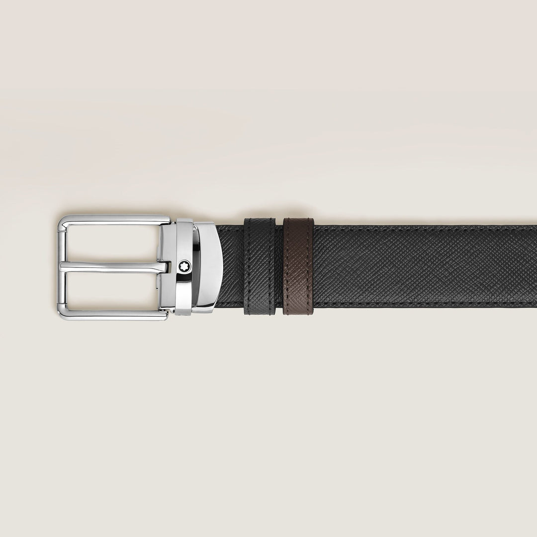 Montblanc Everyday 30 mm Reversible Belt in Sartorial Leather MB222359