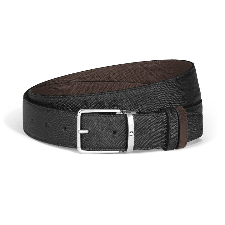 Montblanc Everyday 35 mm Reversible Belt in Sartorial Leather MB222361