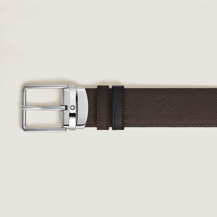 Montblanc Everyday 35 mm Reversible Belt in Sartorial Leather MB222361