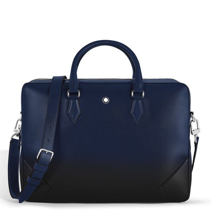 Montblanc Medium Briefcase in Meisterstück Sfumato Leather MB222574