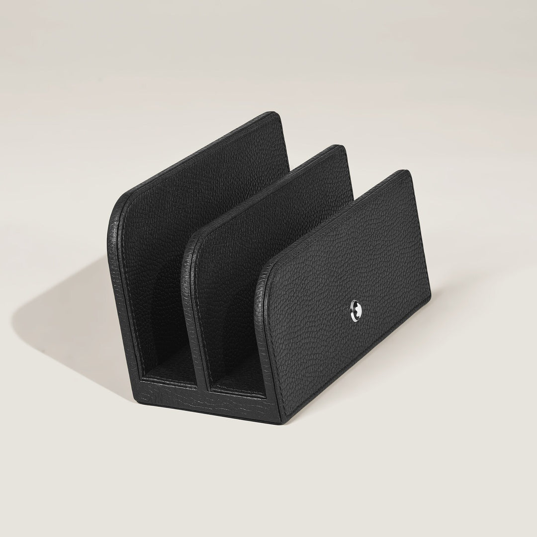 Montblanc Letter Rack in Grain Leather MB222612