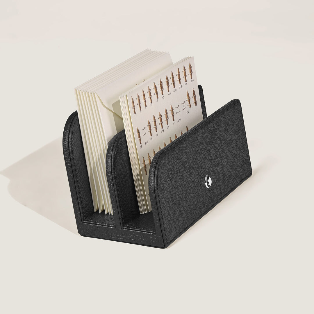 Montblanc Letter Rack in Grain Leather MB222612