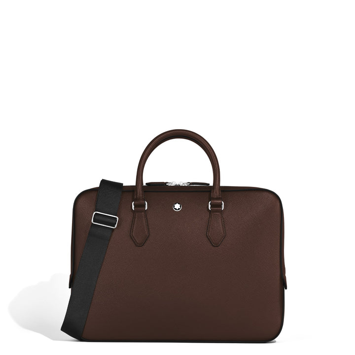Montblanc Thin Briefcase in Sartorial Leather MB222921