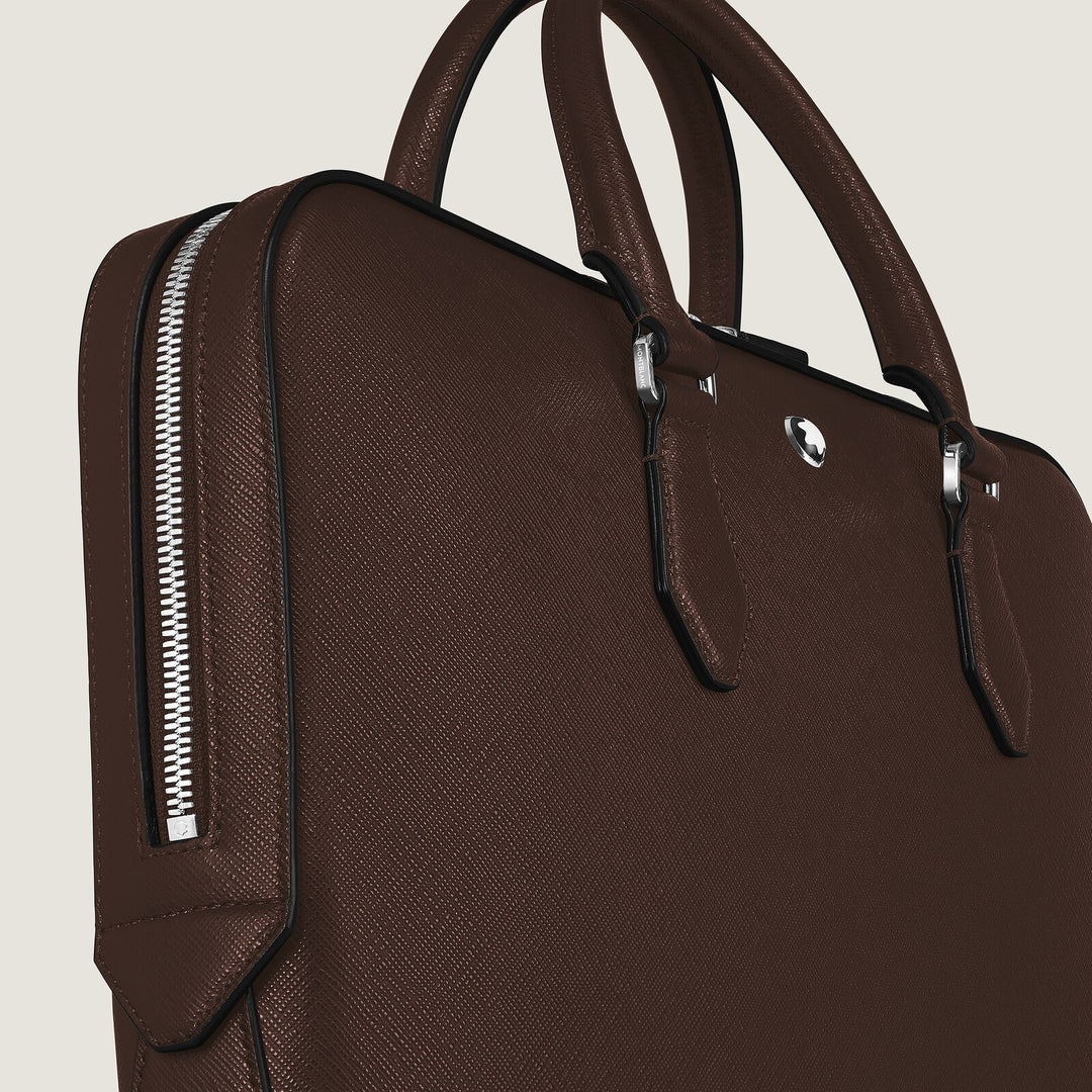 Montblanc Thin Briefcase in Sartorial Leather MB222921