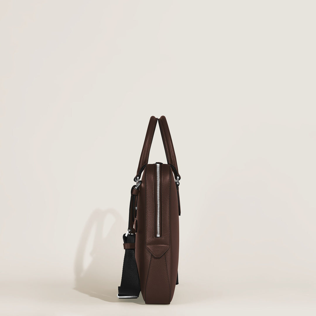 Montblanc Thin Briefcase in Sartorial Leather MB222921