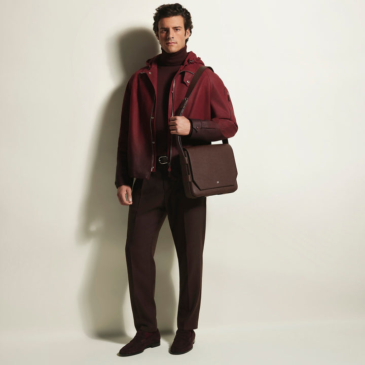 Montblanc Belt Messenger Bag in Sartorial Leather MB222931