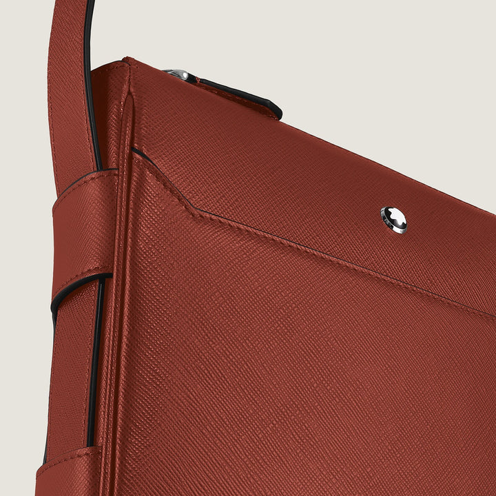 Montblanc Vertical Belt Messenger Bag in Sartorial Leather MB222935