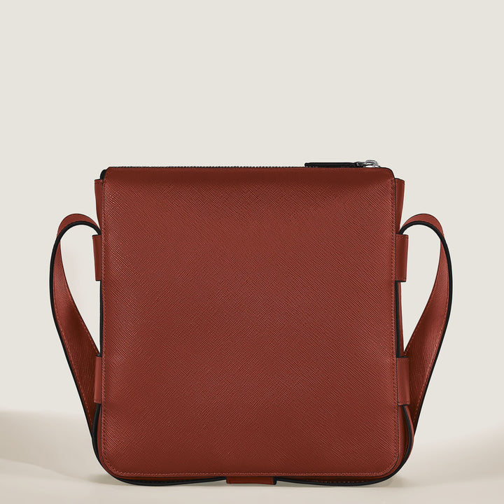 Montblanc Vertical Belt Messenger Bag in Sartorial Leather MB222935
