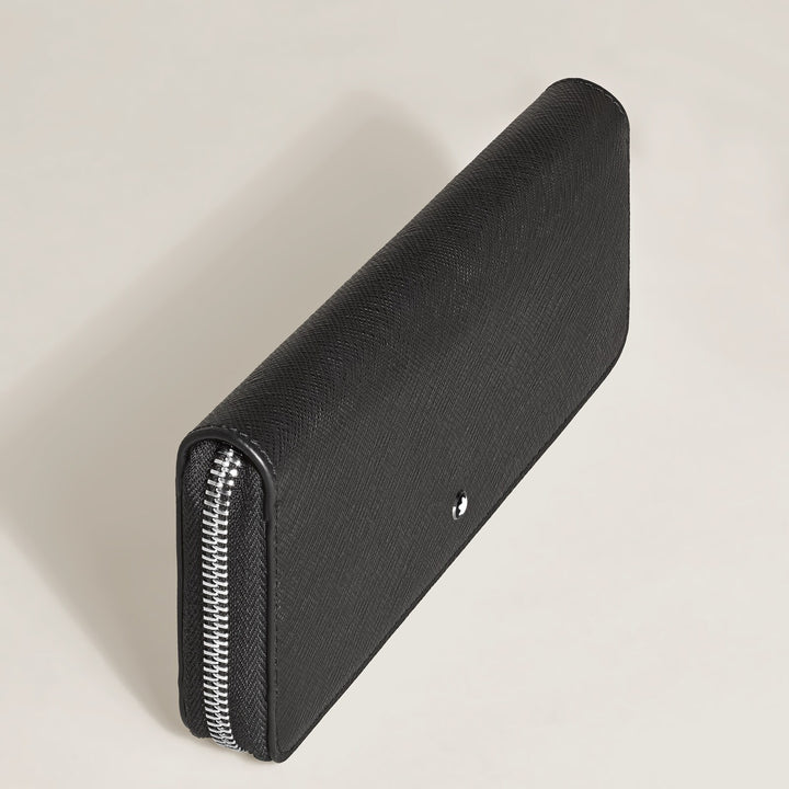 Montblanc Wallet 8cc with zip in Sartorial Leather MB222949