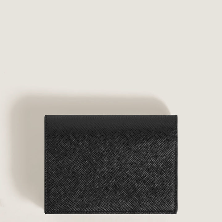 Montblanc Compact Wallet 6cc with zip in Sartorial Leather MB222977