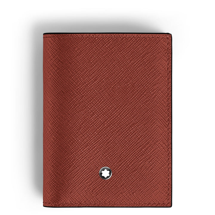 Montblanc Mini Wallet 4cc in Sartorial Leather MB222987