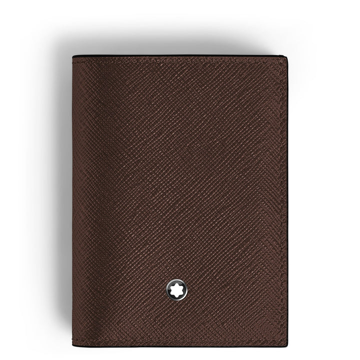 Montblanc Mini Wallet 4cc in Sartorial Leather MB222989