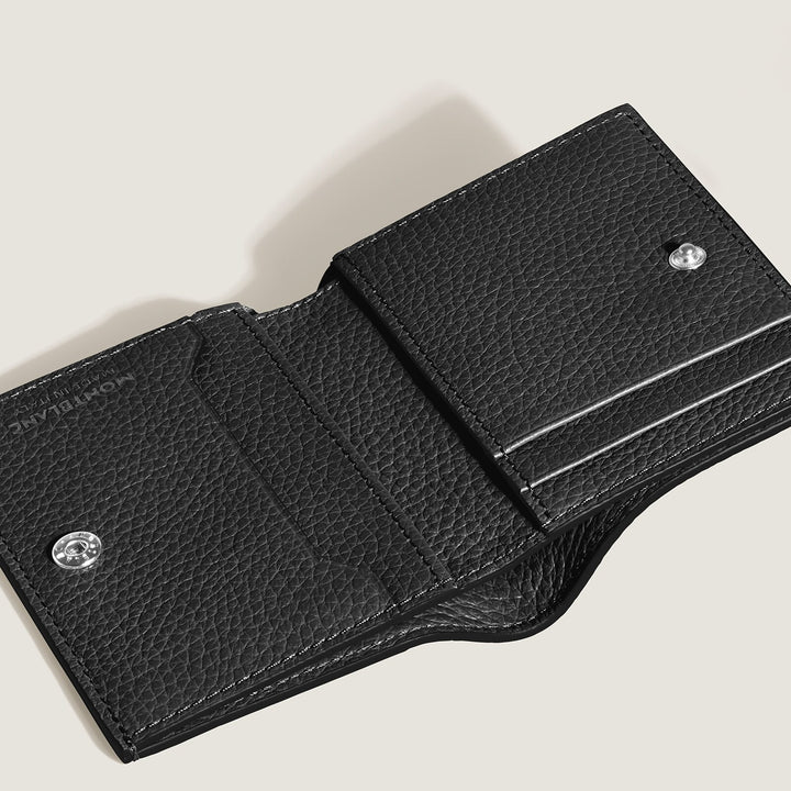 Montblanc Mini Wallet 4cc in Grain Leather MB222995