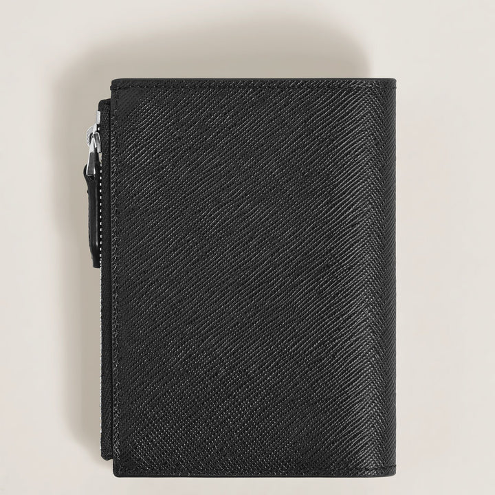 Montblanc Mini Vertical Wallet 6cc in Sartorial Leather MB223007