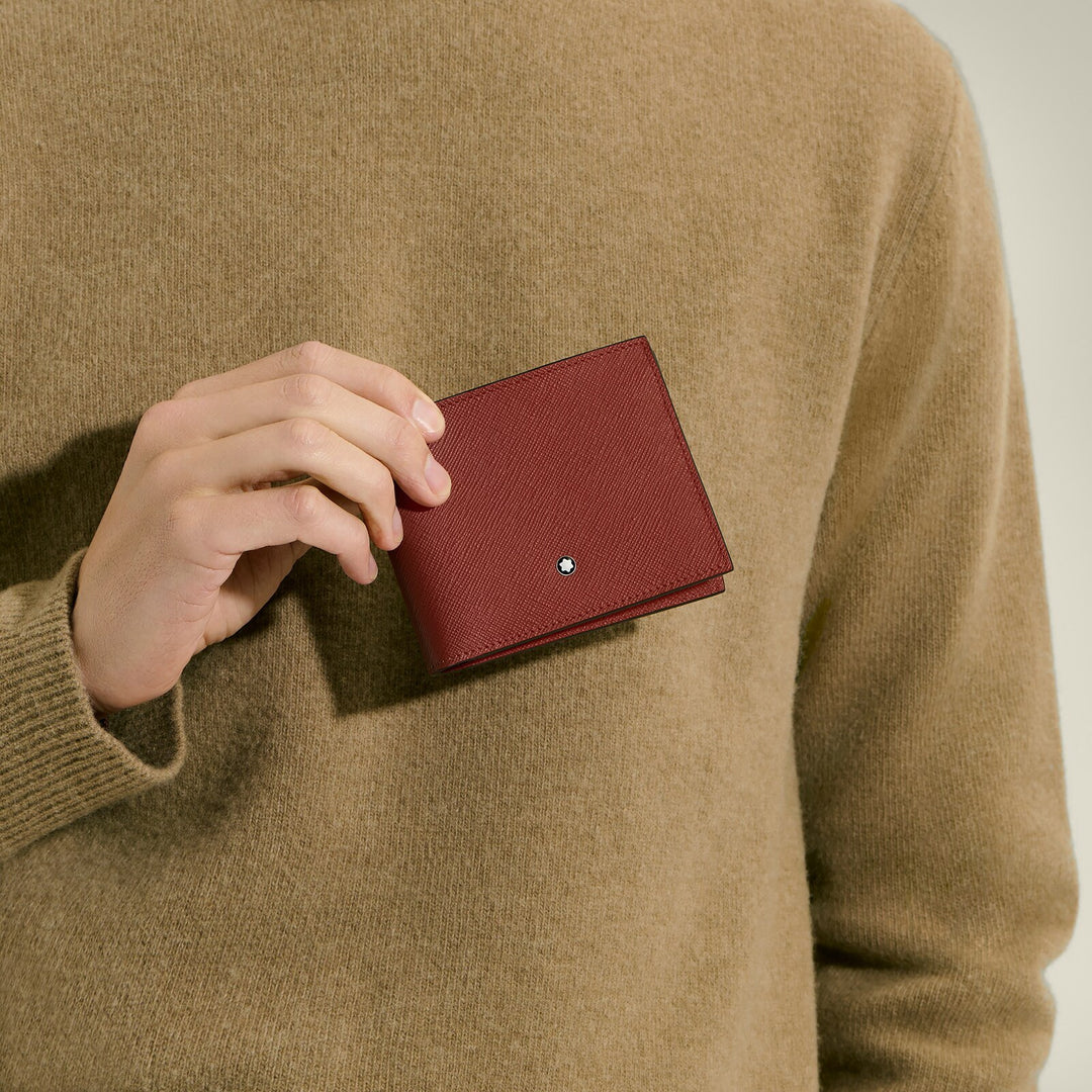Montblanc Wallet 6cc in Sartorial Leather MB223011