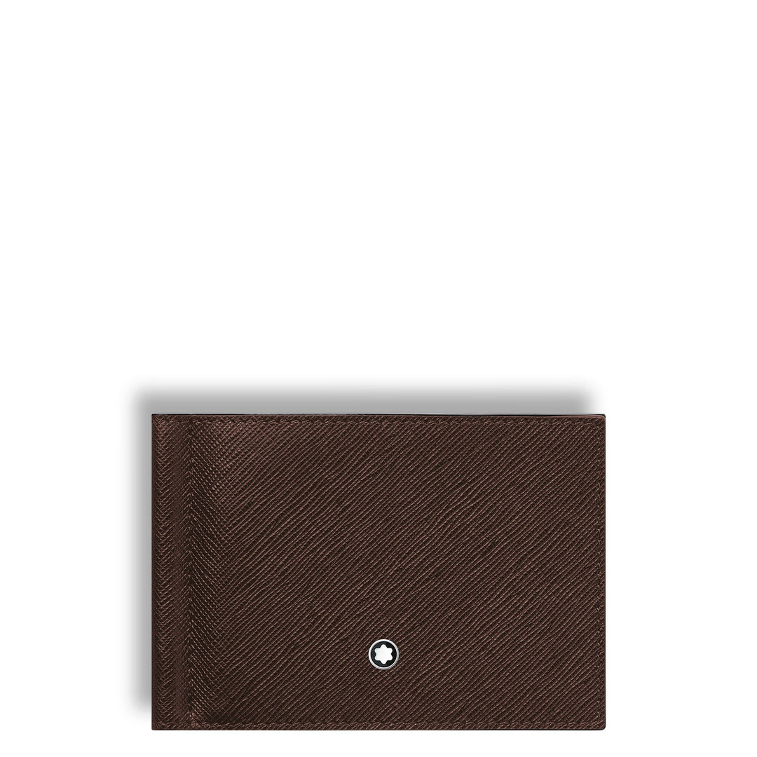 Montblanc Wallet 6cc with Money Clip in Sartorial Leather MB223017