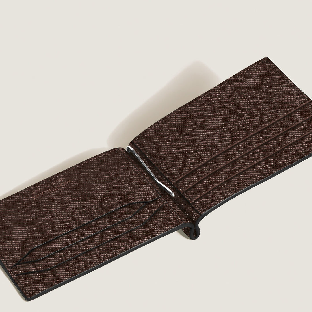 Montblanc Wallet 6cc with Money Clip in Sartorial Leather MB223017
