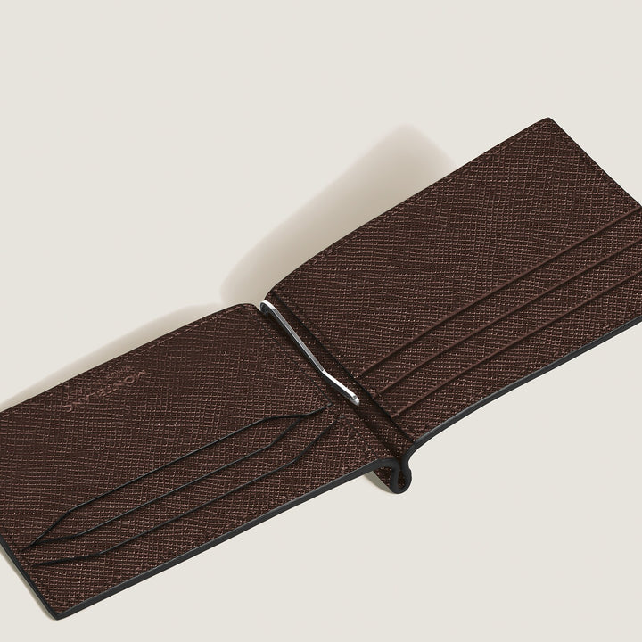 Montblanc Wallet 6cc with Money Clip in Sartorial Leather MB223017